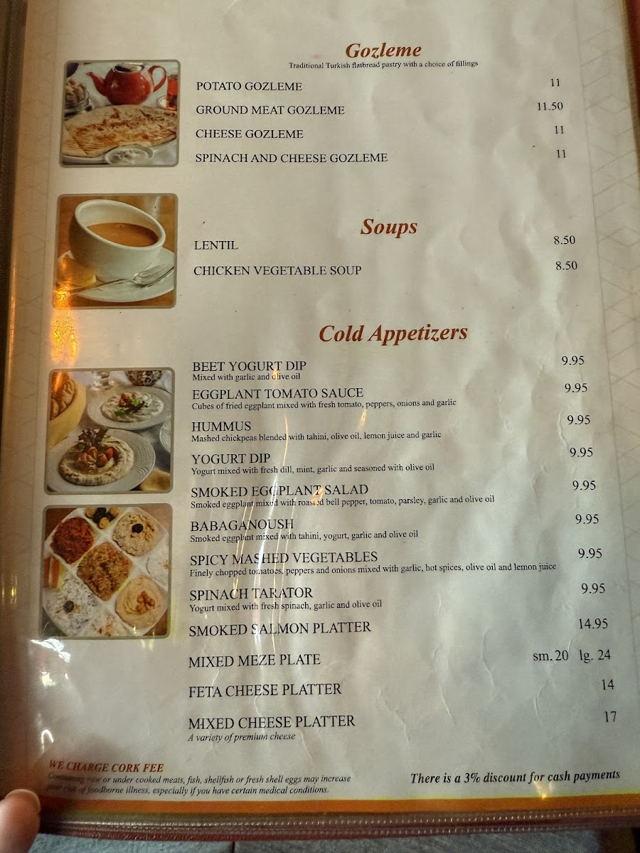 Opera Cafe Lounge Menu - Image 2