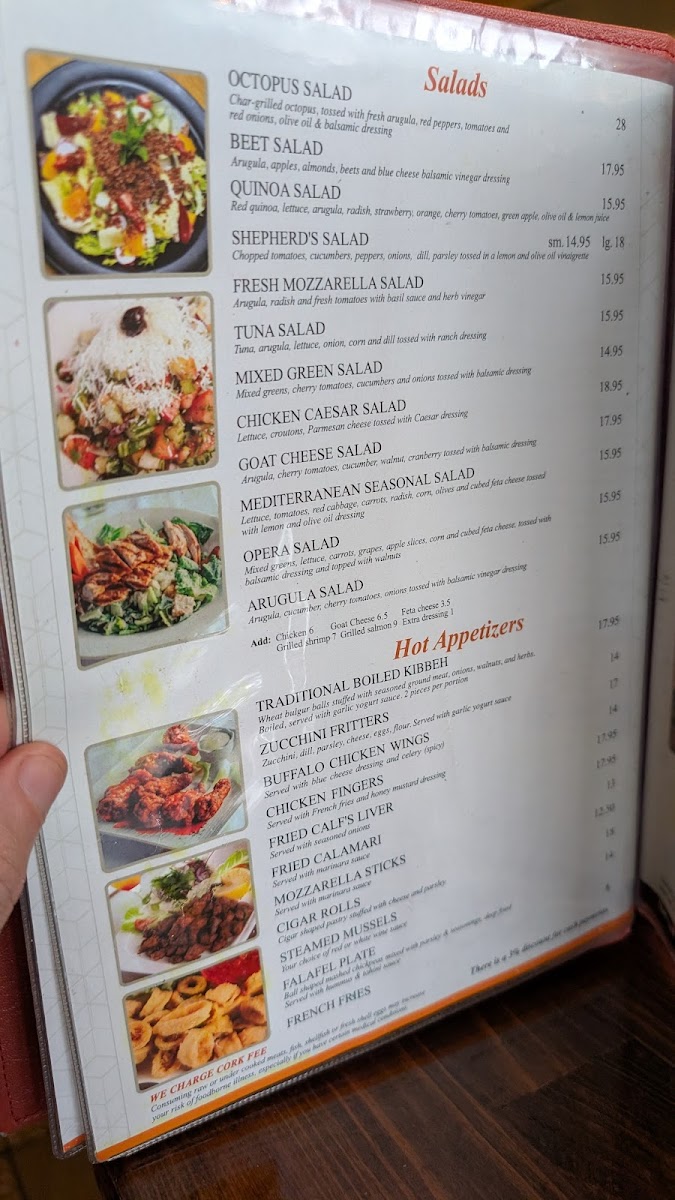Opera Cafe Lounge Menu - Image 6